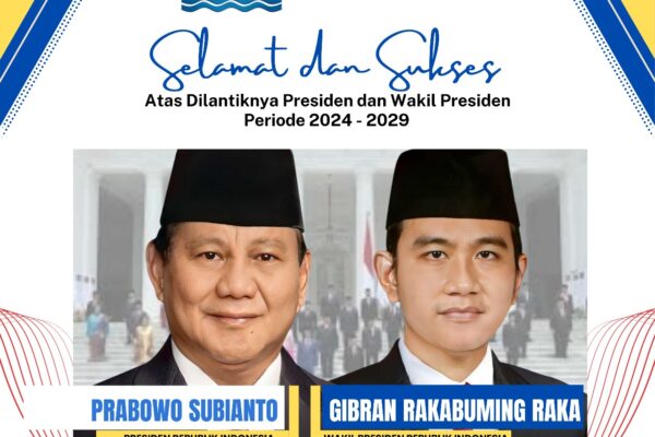 *PT SUMATRACO LANGGENG MAKMUR UCAPKAN SELAMAT ATAS PELANTIKAN PRESIDEN PRABOWO SUBIANTO DAN WAKIL PRESIDEN GIBRAN RAKABUMING RAKA*