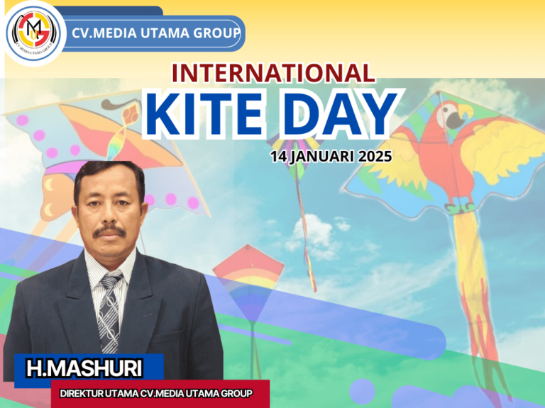 Perusahaan Garam CV. Media Utama Group Menyuarakan Kebersamaan di Hari Layang-Layang Internasional