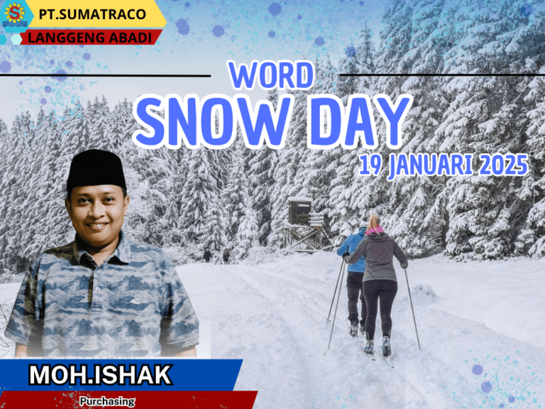 PT. Sumatraco Langgeng Abadi Rayakan Hari Salju Sedunia dengan Komitmen Hijau