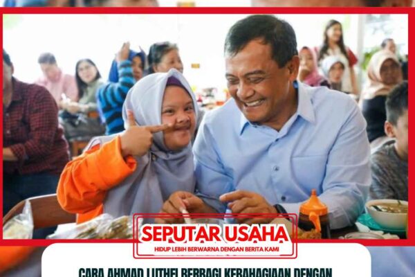 Cara Ahmad Luthfi Berbagi Kebahagiaan dengan Penyandang Difabel di Jawa Tengah