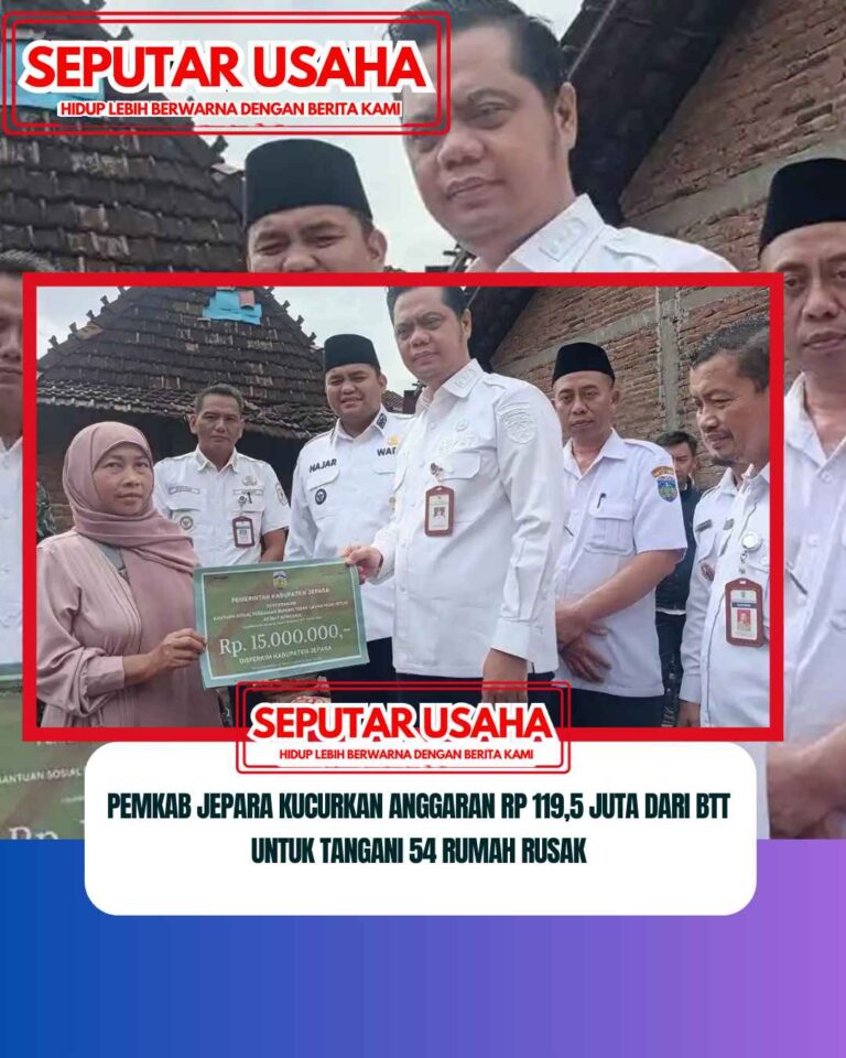 Pemkab Jepara Kucurkan Anggaran Rp 119,5 juta dari BTT untuk Tangani 54 Rumah Rusak