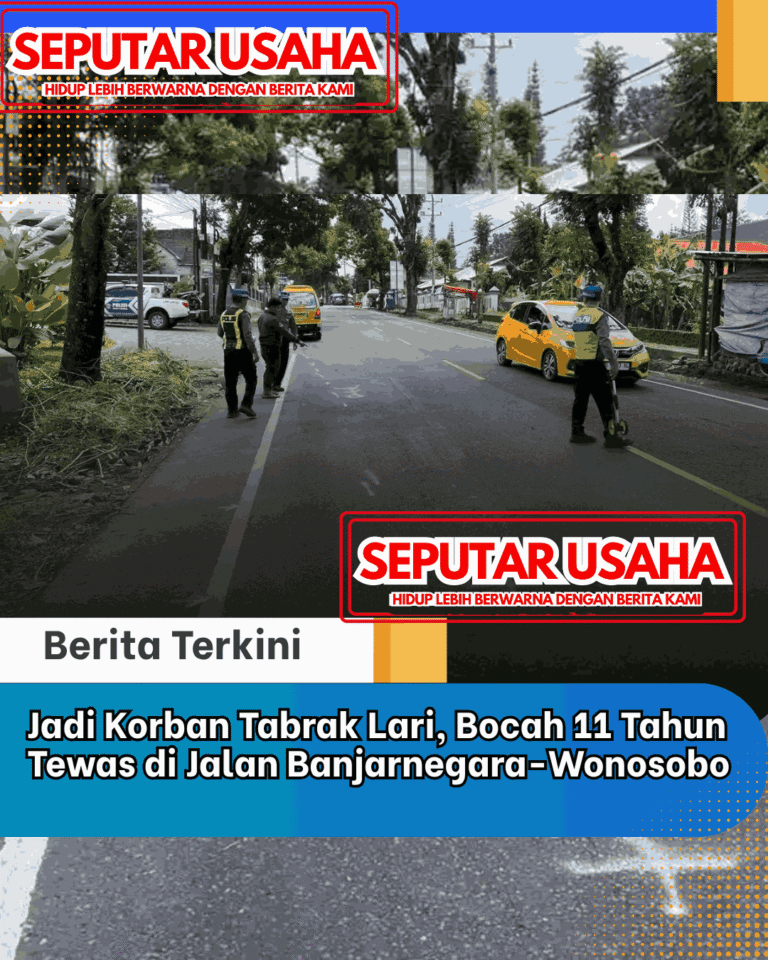 Jadi Korban Tabrak Lari, Bocah 11 Tahun Tewas di Jalan Banjarnegara-Wonosobo