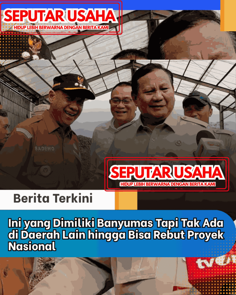 Ini yang Dimiliki Banyumas Tapi Tak Ada di Daerah Lain hingga Bisa Rebut Proyek Nasional