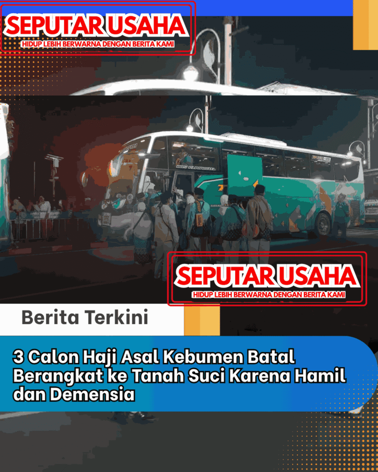 3 Calon Haji Asal Kebumen Batal Berangkat ke Tanah Suci Karena Hamil dan Demensia