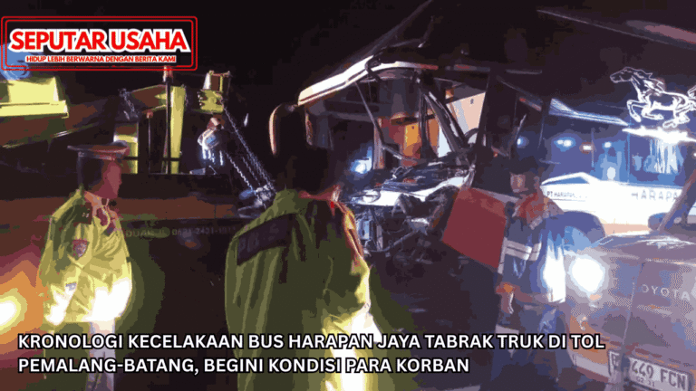 Kronologi Kecelakaan Bus Harapan Jaya Tabrak Truk di Tol Pemalang-Batang, Begini Kondisi Para Korban