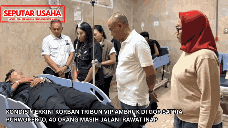 Kondisi Terkini Korban Tribun VIP Ambruk di Gor Satria Purwokerto, 40 Orang Masih Jalani Rawat Inap
