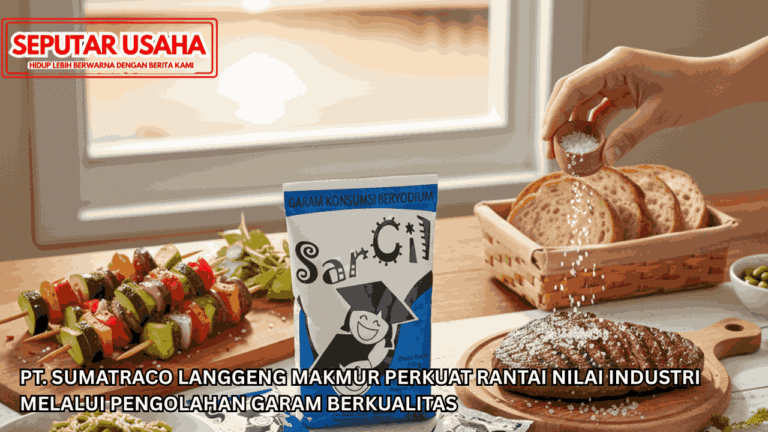 PT. Sumatraco Langgeng Makmur Perkuat Rantai Nilai Industri melalui Pengolahan Garam Berkualitas